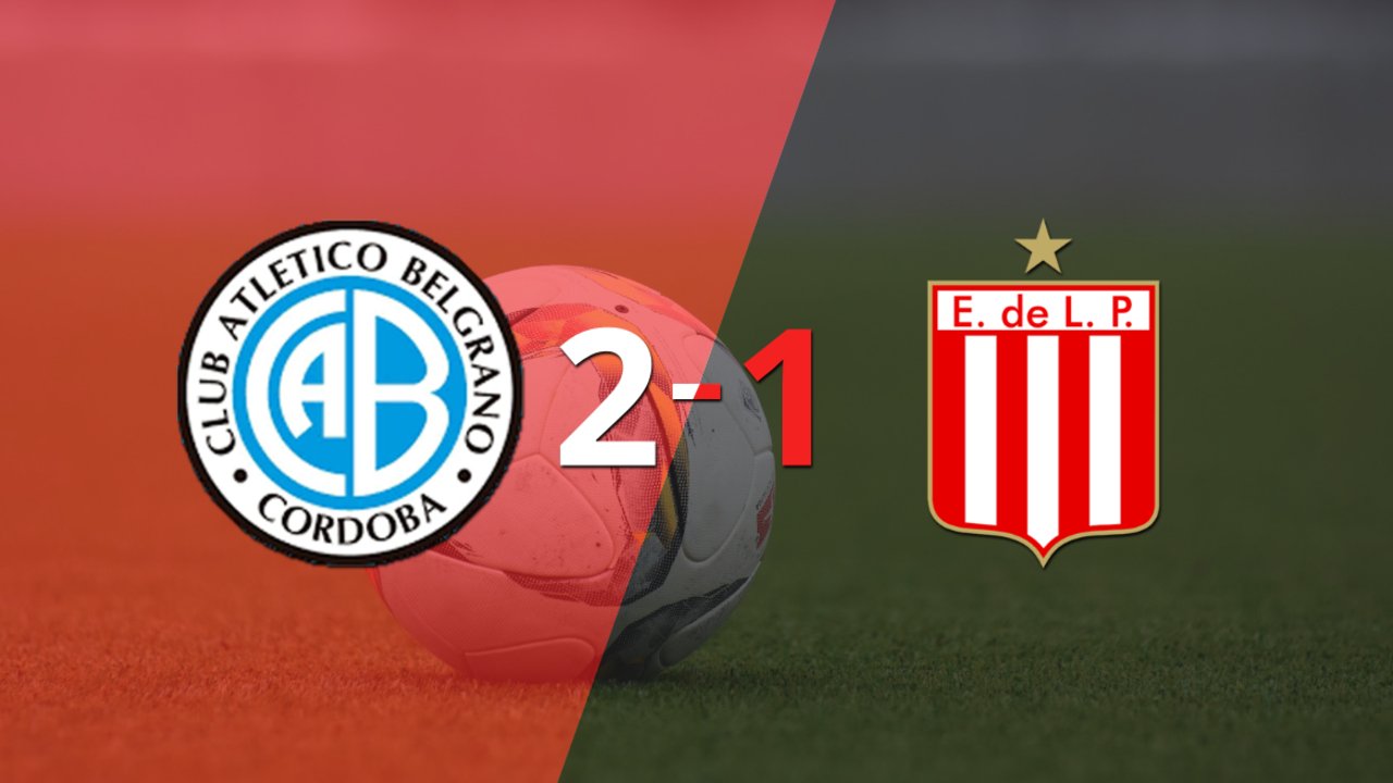 Doblete de Lucas Passerini en el triunfo 2-1 de Belgrano frente a Estudiantes