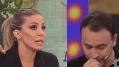 Adrián Pallares y Virginia Gallardo llorando en Socios del Espectáculo Adrián Pallares y Virginia Gallardo llorando en Socios del Espectáculo