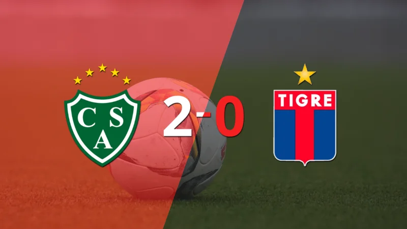 Derrota de Tigre por 2-0 en su visita a Sarmiento