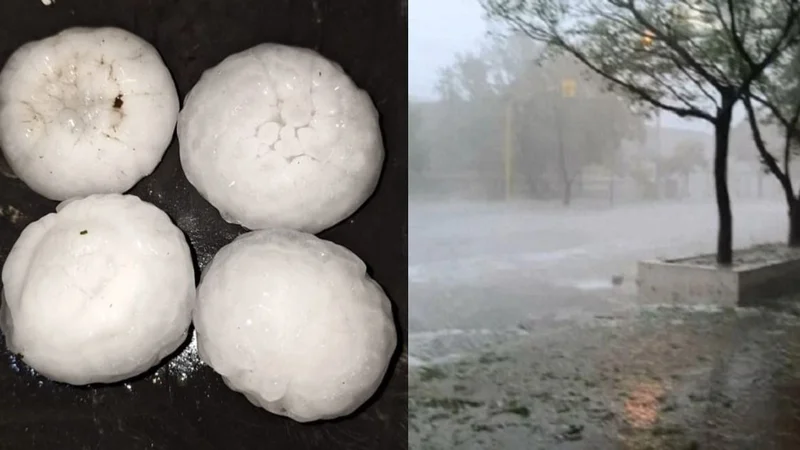 Granizo y lluvias en Buenos Aires. Clima en Buenos Aires.