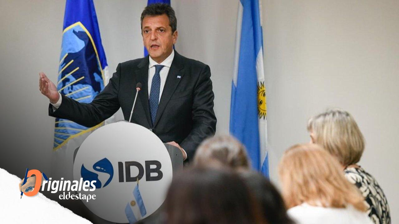 Antes de la reunión con el FMI, Massa consiguió del Banco Mundial y del BID 1300 millones de dólares