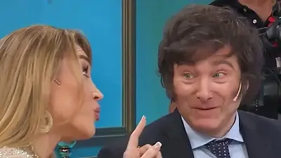 Fátima Florez y Javier Milei Fátima Florez y Javier Milei