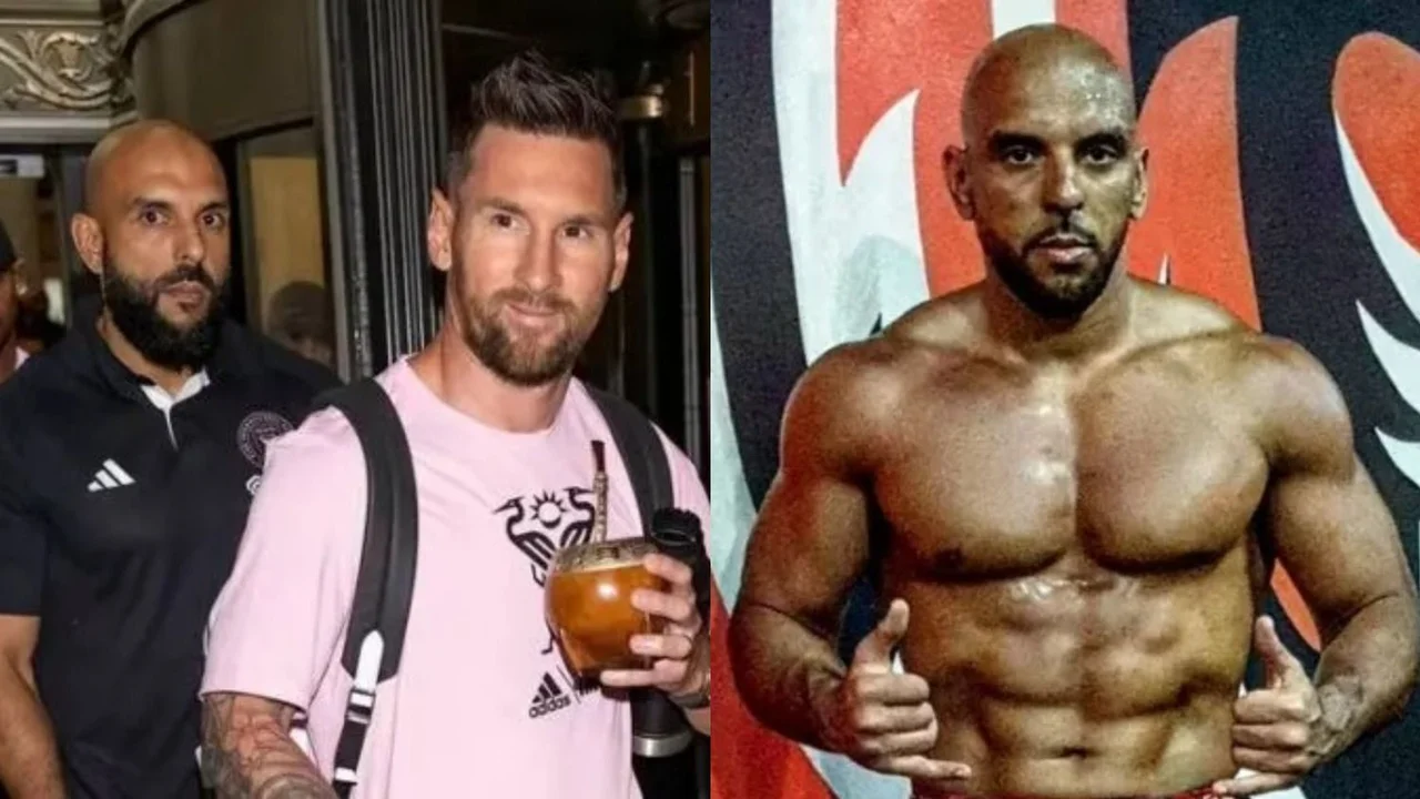 Selección Argentina, Lionel Messi, Yassiene Cheuko, Guardaespaldas de Lionel Messi, Inter Miami. 