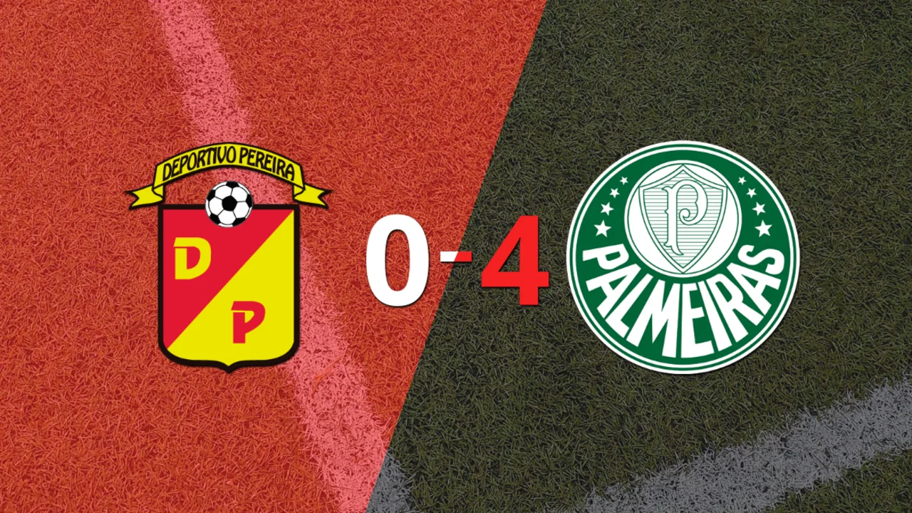 Palmeiras venció a Pereira y queda cerca de clasificar