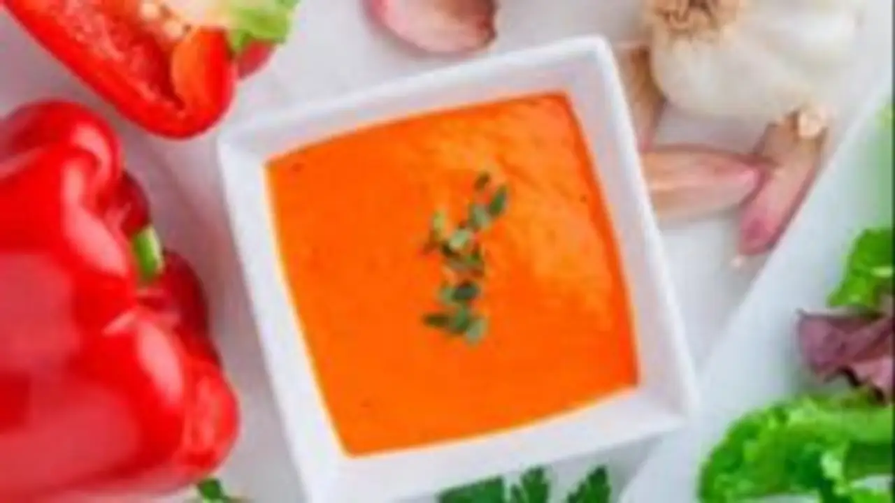Salsa de morrones rojos