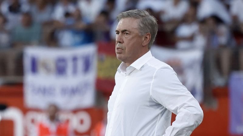 Ancelotti descarta que el Madrid fiche a Mbappé en esta ventana