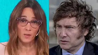 Vero Lozano Javier Milei Vero Lozano Javier Milei