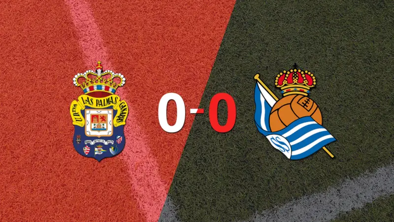 UD Las Palmas y Real Sociedad no se hicieron daño y empataron sin goles