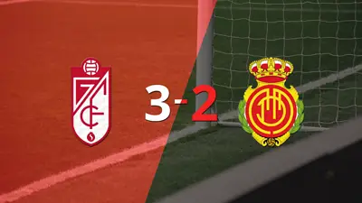 Mallorca cayó 3 a 2 en su visita a Granada Mallorca cayó 3 a 2 en su visita a Granada
