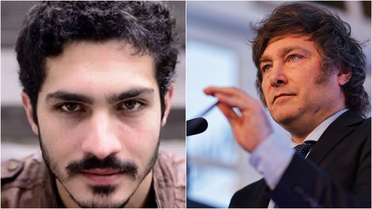 El Chino Darín y Javier Milei