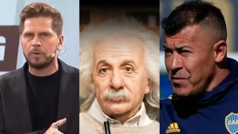 El Pollo Vignolo, Jorge Almirón, Albert Einstein, Boca, televisión, deportes