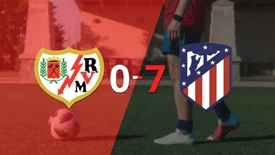 Con doblete de Álvaro Morata, Atlético de Madrid liquidó 7-0 a Rayo Vallecano Con doblete de Álvaro Morata, Atlético de Madrid liquidó 7-0 a Rayo Vallecano