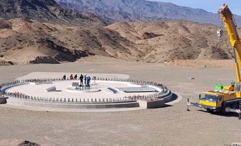 Llegaron las primeras piezas de CART, el radiotelescopio chino-argentino | China 