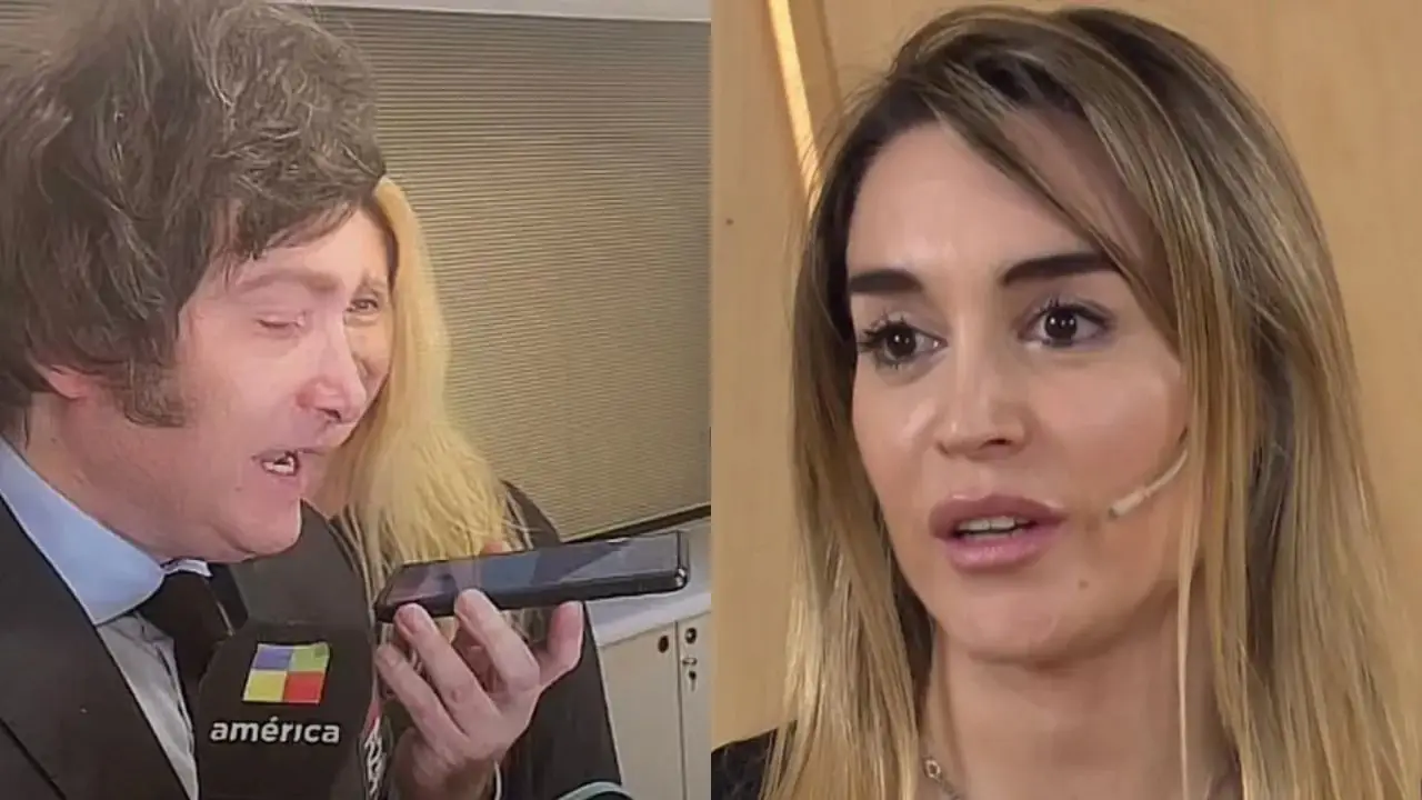Javier Milei y Fátima Florez