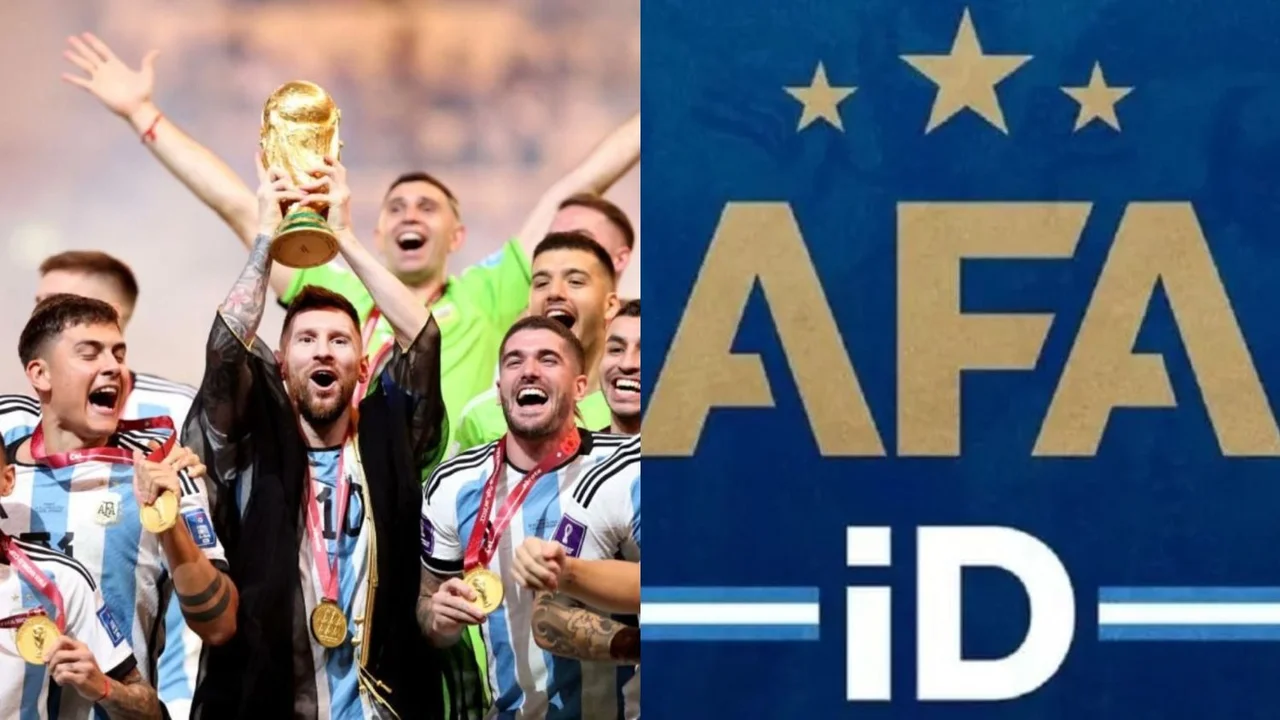 Selección Argentina, AFA ID, AFA.