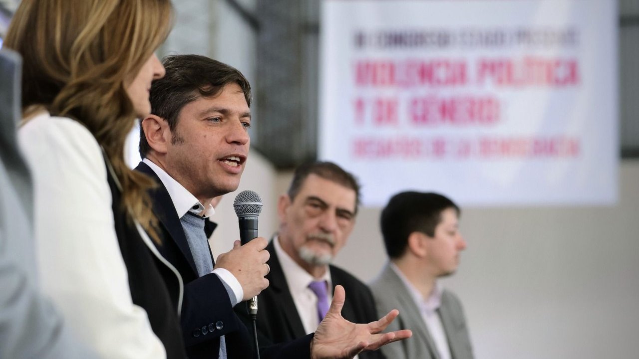 Kicillof, sobre las elecciones 2023: “Además de ajustar, la derecha tiene políticas profundamente machistas”