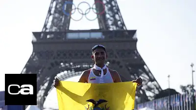El ecuatoriano Pintado se hace con el oro olímpico en los 20 kilómetros marcha El ecuatoriano Pintado se hace con el oro olímpico en los 20 kilómetros marcha