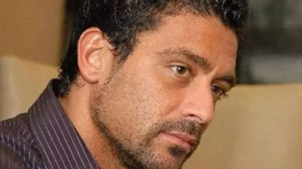 Hernán Piquín triste
