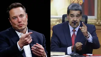 Elon Musk y Nicolás Maduro Elon Musk y Nicolás Maduro