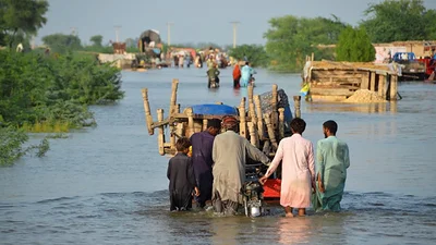 Las lluvias torrenciales y las inundaciones en Pakistán dejan al menos 30 muertos Las lluvias torrenciales y las inundaciones en Pakistán dejan al menos 30 muertos