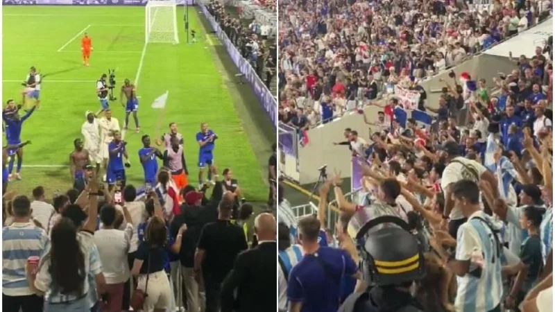 Escándalo en los Juegos Olímpicos por el video e jugadores de Francia cargando a hinchas de Argentina