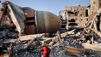 Gaza en ruinas: advierten que el 90% de los edificios de un barrio clave está a punto de derrumbe Gaza en ruinas: advierten que el 90% de los edificios de un barrio clave está a punto de derrumbe