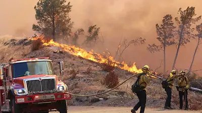 Incendio forestal de California es ya cuarto mayor de la historia del estado, calor no ofrece alivio Incendio forestal de California es ya cuarto mayor de la historia del estado, calor no ofrece alivio