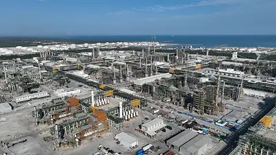 Petrolera mexicana Pemex dice nueva refinería Olmeca inicia procesamiento de crudo Petrolera mexicana Pemex dice nueva refinería Olmeca inicia procesamiento de crudo