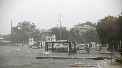 El huracán Debby apunta a la costa del golfo de Florida y se espera que suba por la costa este El huracán Debby apunta a la costa del golfo de Florida y se espera que suba por la costa este