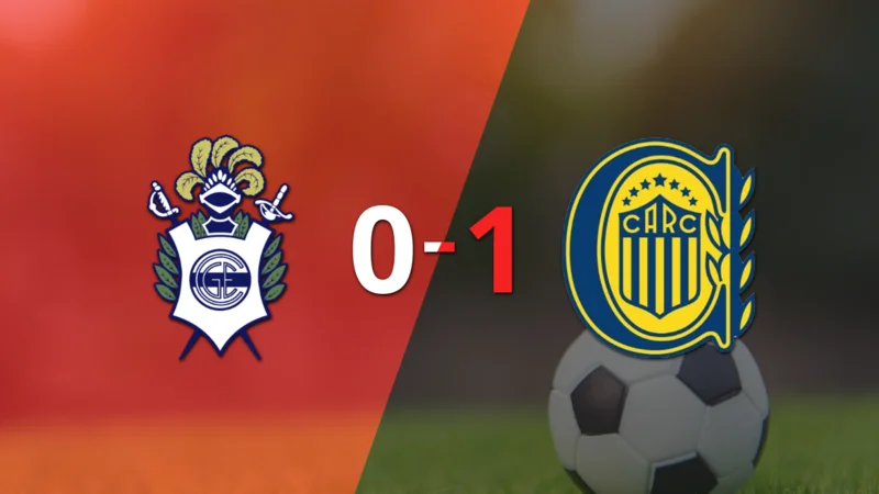 Gimnasia cayó frente a Rosario Central 1-0 con un gol de Tomás O'Connor