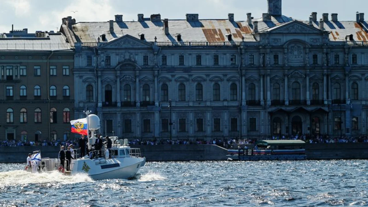 Rusia sospechaba de un ataque ucraniano en el desfile del Día de la Armada