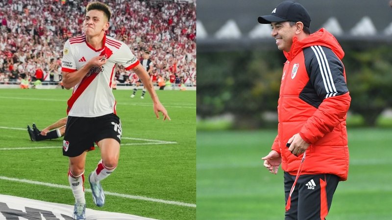 Claudio "Diablito" Echeverri Marcelo Gallardo River Plate