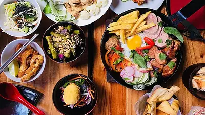 Comida asiática. Comida asiática.