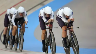 Australia supera a Gran Bretaña y gana oro en la persecución por equipos de ciclismo masculino