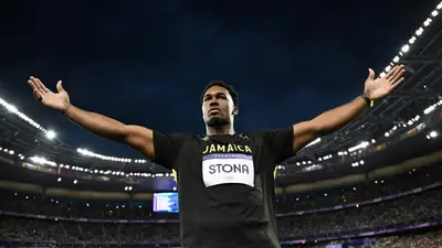 Jamaiquino Stona gana el oro en disco masculino Jamaiquino Stona gana el oro en disco masculino