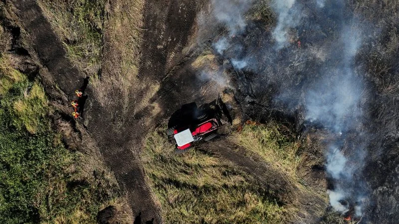 Cambio climático propició incendios tempranos récord en humedales de Brasil, dice estudio
