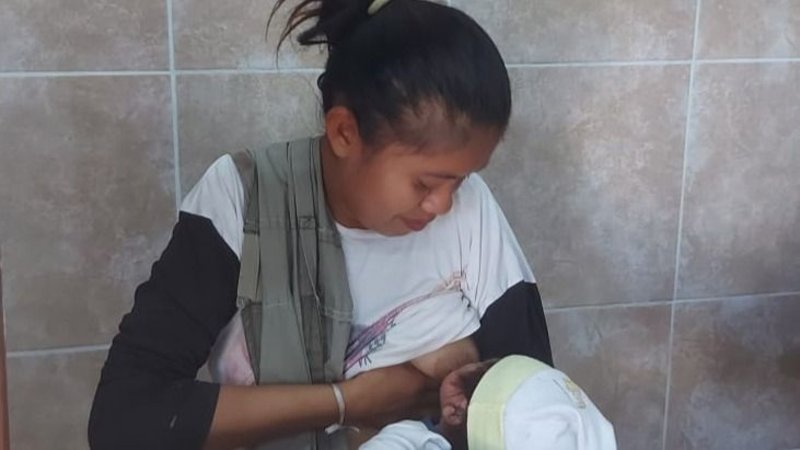 Actividades pluriculturales: Formosa brindó charlas en wichí durante la Semana de la Lactancia Materna