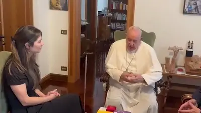 El Papa calificó como "muy preocupantes" las visitas de diputados libertarios a genocidas El Papa calificó como "muy preocupantes" las visitas de diputados libertarios a genocidas