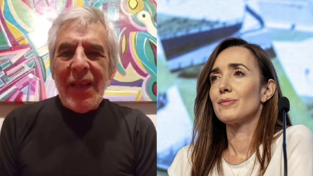 Peteco Carabajal y Victoria Villarruel
