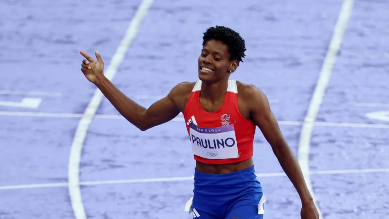 Dominicana Paulino gana oro olímpico en los 400 metros planos