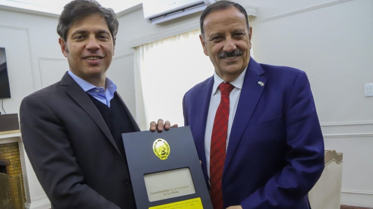 Con Quintela y Kicillof, el peronismo se reagrupa en La Rioja 
