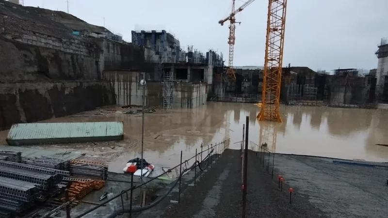 Desidia y falta de mantenimiento: se inundó la sala de máquinas de la represa Jorge Cepernic