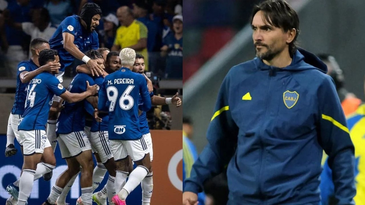 Cruzeiro Matheus Pereira Diego Martínez Boca Juniors Copa Sudamericana
