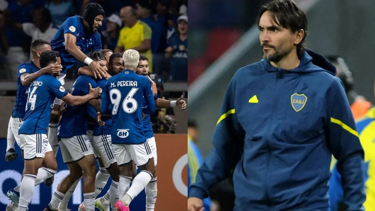 Cruzeiro Matheus Pereira Diego Martínez Boca Juniors Copa Sudamericana