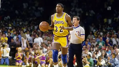Imagen del deportista Magic Johnson Imagen del deportista Magic Johnson