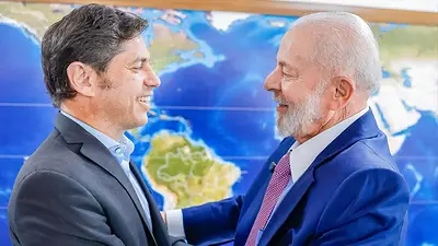 Lula ignora a Milei y no esconde su apoyo a Kicillof Lula ignora a Milei y no esconde su apoyo a Kicillof