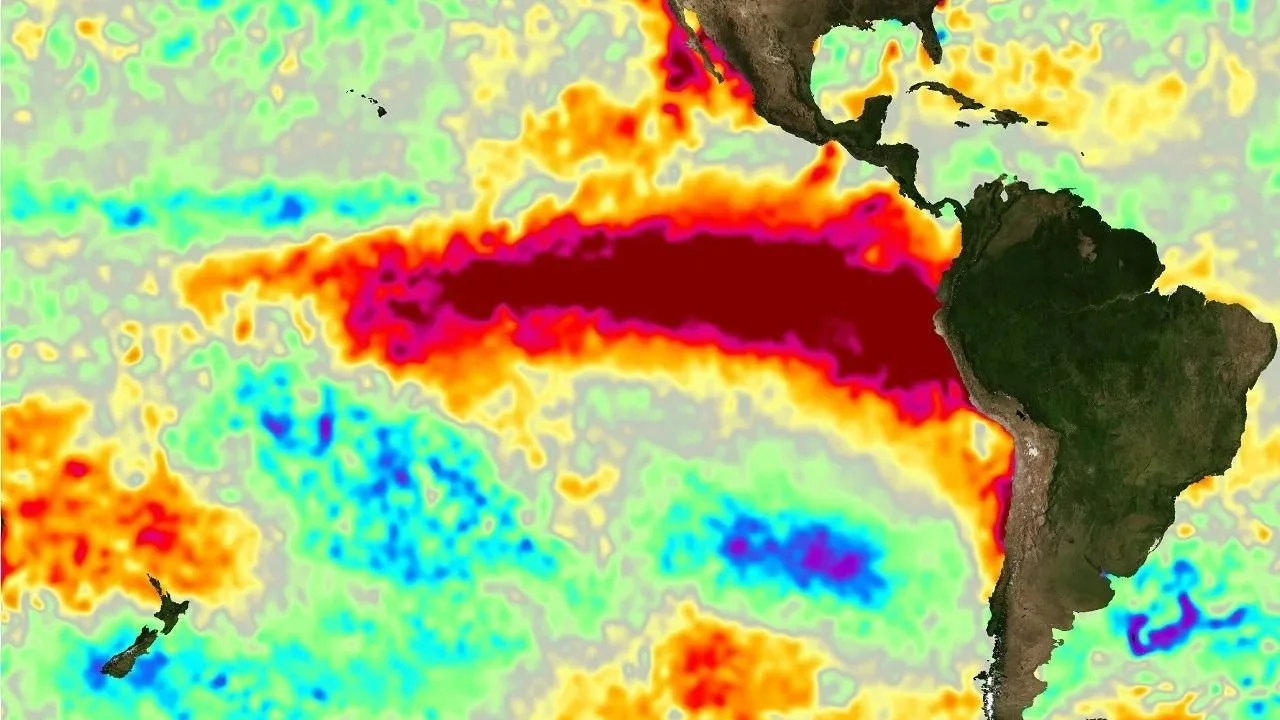 Qué pasó con el fenómeno climático más fuerte que El Niño que descubrieron los científicos. Por qué afecta directamente al Pacífico Sur.