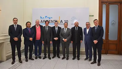 Con una agenda común, se reunieron los gobernadores del Norte Grande Con una agenda común, se reunieron los gobernadores del Norte Grande