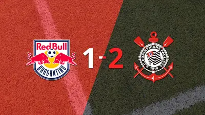 La victoria del duelo de ida quedó para Corinthians La victoria del duelo de ida quedó para Corinthians