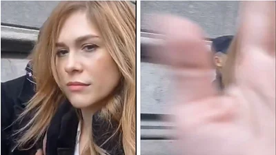 Lilia Lemoine agredió a docentes que se manifestaban fuera del Congreso Lilia Lemoine agredió a docentes que se manifestaban fuera del Congreso